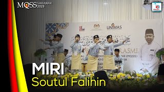 KETIGA Nasyid (SM) MQSS Negeri Sarawak 2023 | Soutul Falihin (Miri)