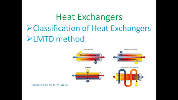 Heat Exchangers, LMTD