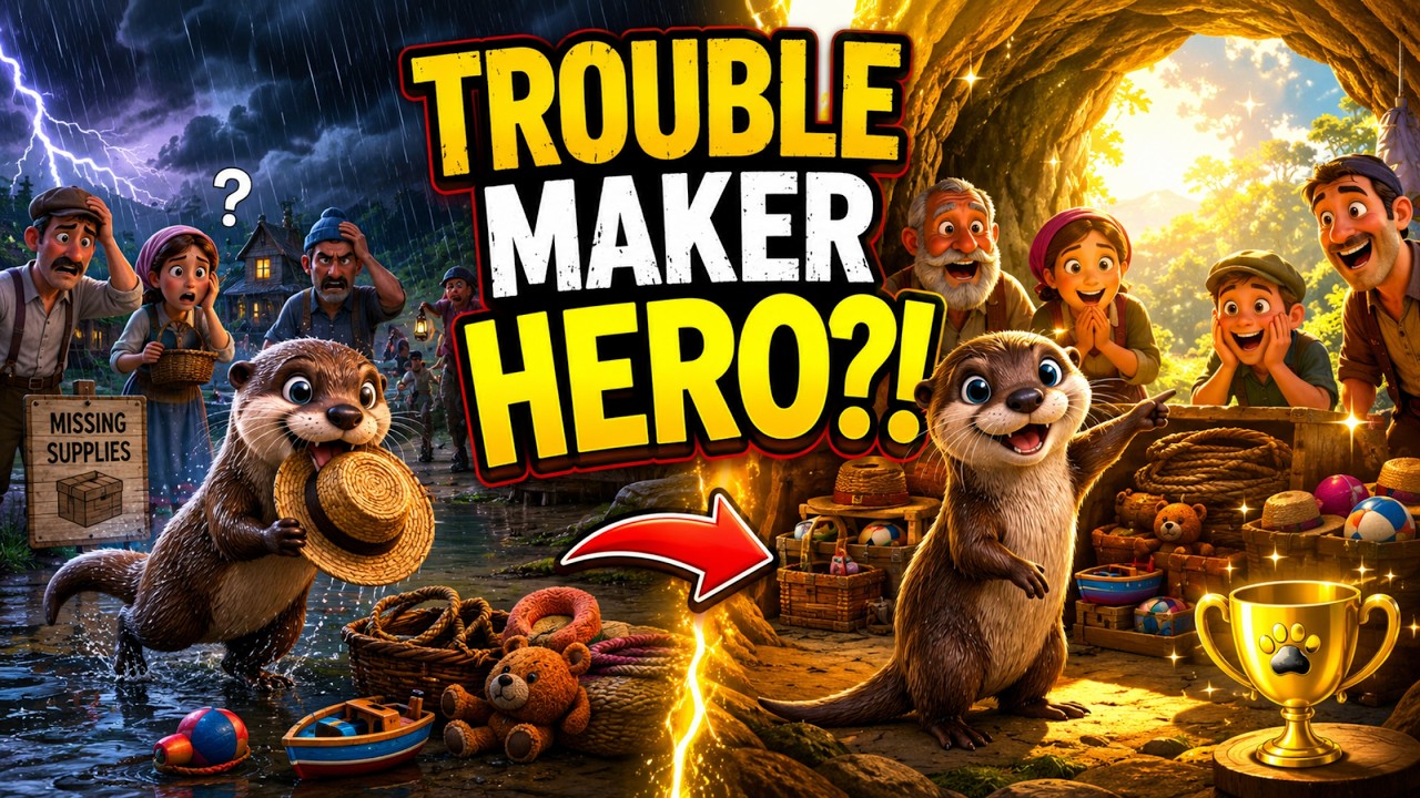 Otter | A Playful Otter Hid Everyone's Things… Then Accidentally