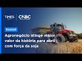Exportações do agronegócio atingem recorde de US$ 16,65 bilhões com impulso de soja e carnes