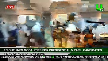 Filling Of Nomination Forms :EC Outlines Modalities For Presidential & Parliamentary Candidates