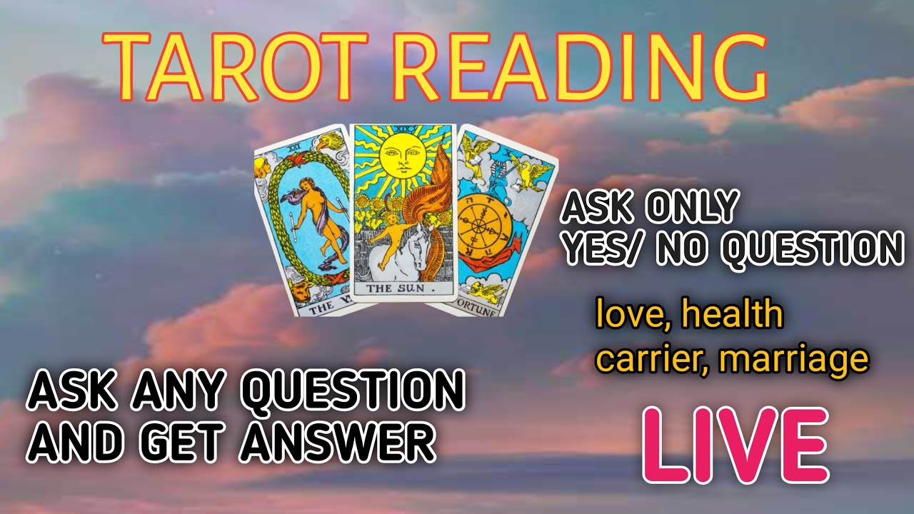 Se igennem Blive opmærksom Hofte Free Tarot Reading ✓Ask ONLY YES/NO Question #live#freetarotreading  #livetarot - YouTube