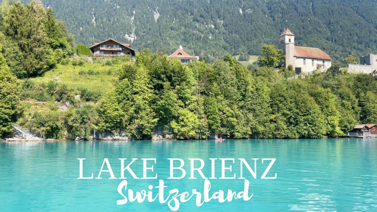 BOAT RIDE IN LAKE BRIENZ | SWITZERLAND - YouTube