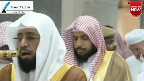 تلاوة رائعة جدا للشيخ خالد الغامدي لاخر سورة الانبياء امتع بها المص