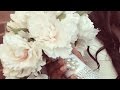 DIY Bridal Bouquet: Wedding flowers with decorated holder