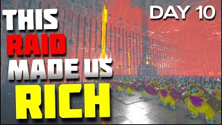 How we Raided our Biggest Enemies! Road To Alpha 5! ARK PvP
