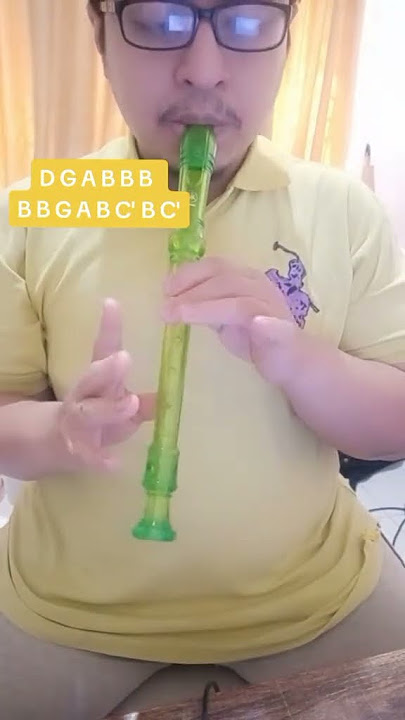 CIKINI GONDANGDIA - DUO ANGGREK | TUTORIAL RECORDER TIKTOK VIRAL