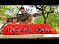 Can 300lbs of Play-Doh STOP a Barrett Sniper Rifle?!?!