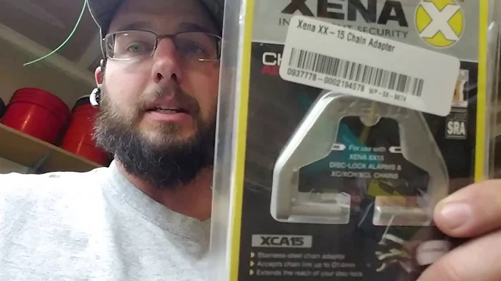 Bolt Cutters VS XENA XCA15 Chain Lock Adaptor Disc-Lock Review Motorcycle