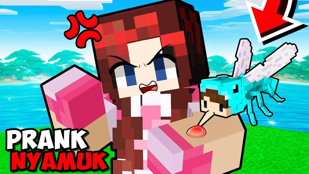 BOCIL PRANK MAMA DENGAN BERUBAH JADI NYAMUK 🦟🦟🦟🦟🦟