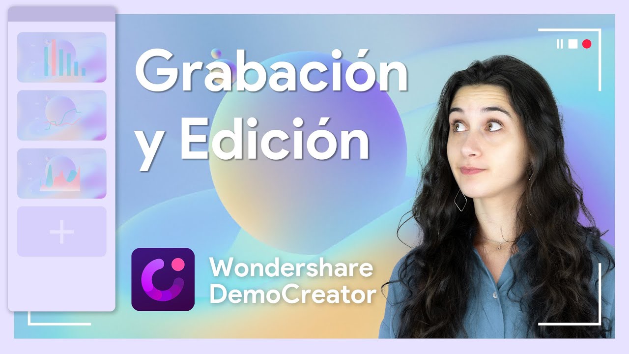 DemoCreator tu app para GRABAR y EDITAR Wondershare - YouTube