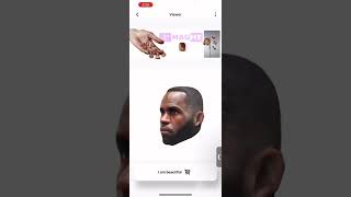 Lebron James Face Scan | Cyberface