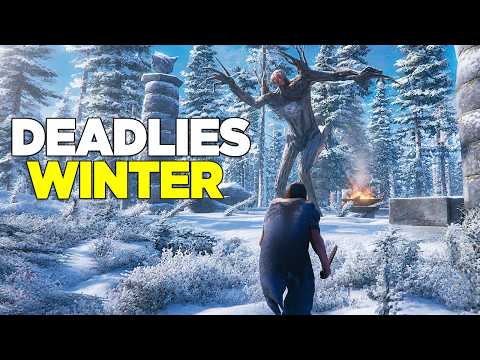 Surviving The Most BRUTAL Winter In Valheim!