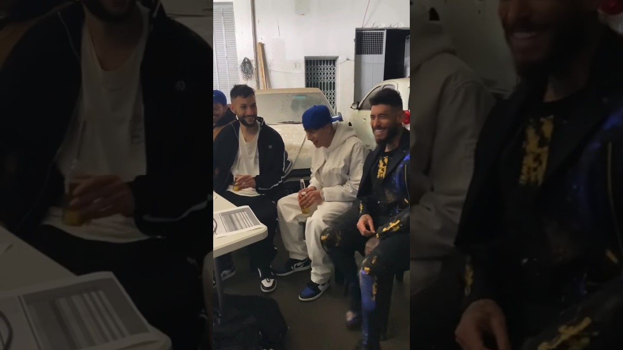 Un poco del back de #Crossover3 con @Rusherking y @UlisesBuenoOK #mentiras #bigone #rusherking