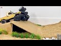 Tire-Breaking Adventure! MN82 Toyota Land Cruiser RC : Epic Off-Road!