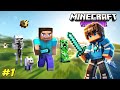 First Day in Minecraft Survival World