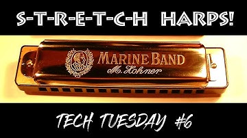 S-T-R-E-T-C-H  HARPS : Mashing up Two Harmonicas to Make One! - TECH TUESDAY #6 - Brendan Power