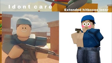 ROLVE ADDED EXTENDED HITBOXES?!* ( ROBLOX ARSENAL)