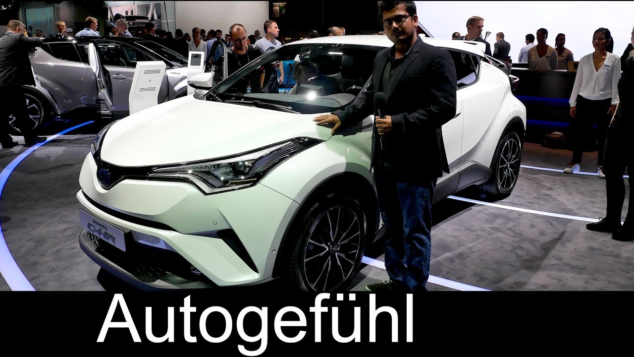 neuero ship unloader Toyota C-HR crossover hybrid first Exterior/Interior review Paris Motor Show