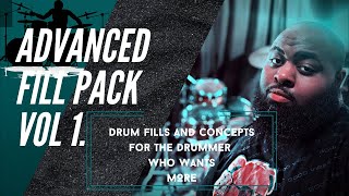 Advanced Fill Pack Vol 1 Trailer | Drums Fills Advanced | Drum Fill Tutorial