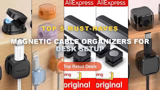 Top 5 Best Magnetic Cable Organizers For Desk Setup Must Have