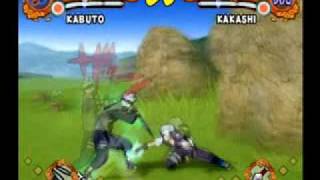 Naruto Ultimate Ninja 4 - Kabuto vs Kakashi
