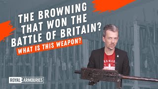 Britain's aircraft-mounted .303 Browning machine gun with weapons expert Jonathan Ferguson