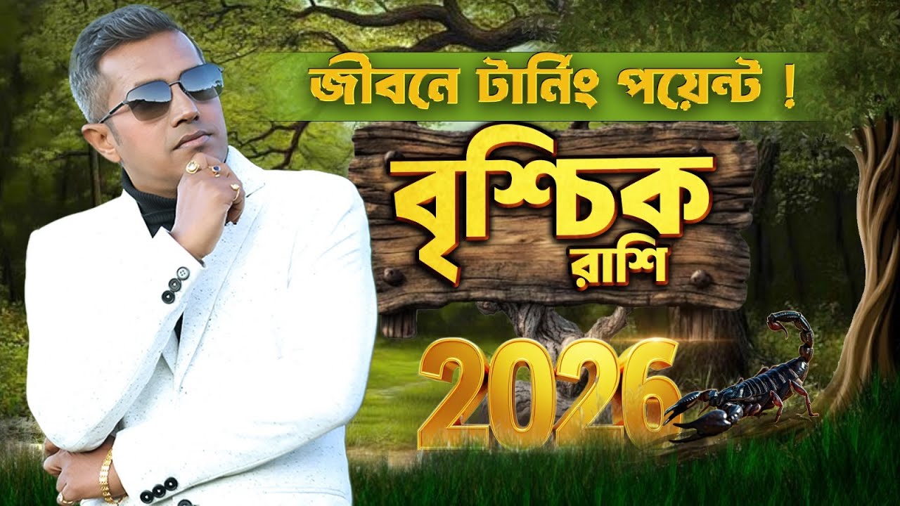 বৃশ্চিক রাশির ২০২৬ | Scorpio 2026 | 2026 Predictions | Astro Motivator | Samrat Chakraborty