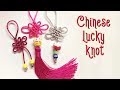 Easy way to make Chinese lucky knot - most popular and old macrame patter - thắt nút đồng tâm