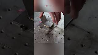 Precision Laser Welding on Stainless Steel  #laserwelder