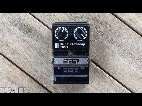 最終価格　DOD FX10 BI-FET PREAMP DOD Bi-Fet Preamp FX10 Overdrive Effect Pedal USED – Twin
