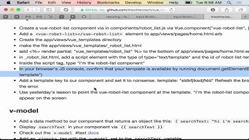 Vue & Rails: v-model