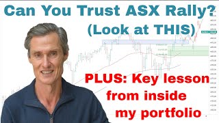 Should You Trust ASX 200 Rally? (Big Clue From Key Sector) | Stock Market Technical Analysis