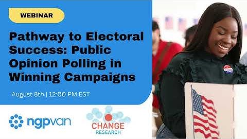 Pathway to Electoral Success: Public Opinion Polling in Winning Campaigns