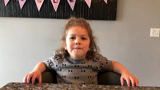 2-Year-Old Tiana Makes Chocolate Mini Eggs Nests Easter Treats