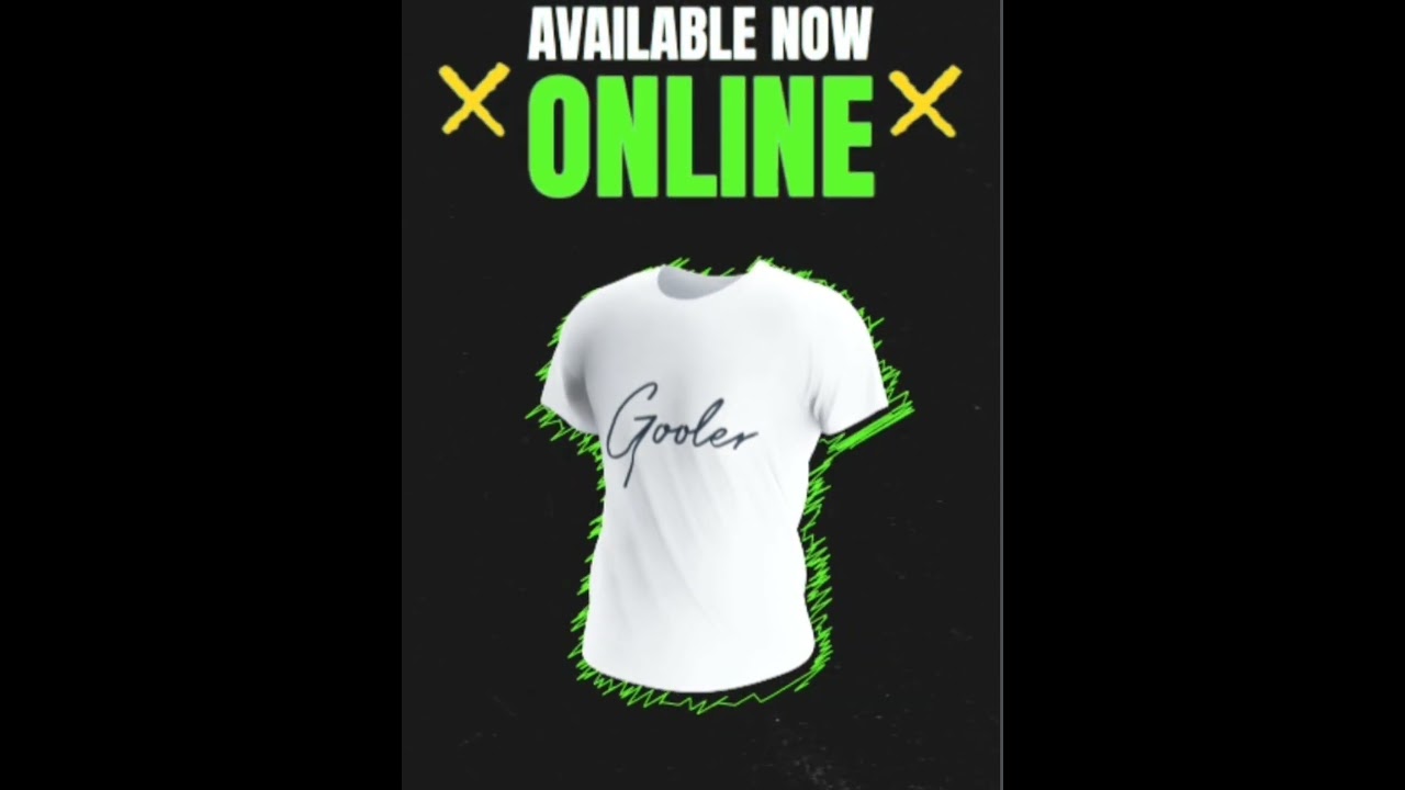 “Off White. Pure Vibe. Only at Gooler — Available Now!” 