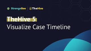 TheHive 5 - Visualize Case timeline