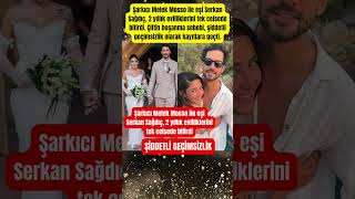 Şarkıcı Melek Mosso Ile Eşi Serkan Sağdıç, 2 Yıllık Evliliklerini Bitirdi