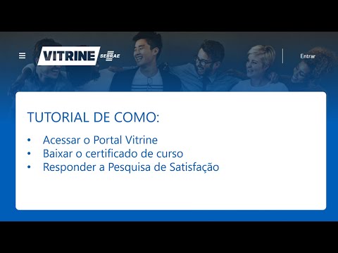 Portal Vitrine Sebrae