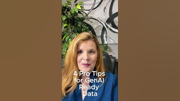 Is Your Data GenAI Ready? 4 Pro Tips to Ensure Success!