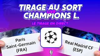 🔴 [LIVE] TIRAGE AU SORT CHAMPIONS LEAGUE / 🔥 Une ÉDITION PLUS OUVERTE QUE JAMAIS ! - LDC/COMMENTÉ