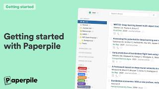 How to get started with Paperpile reference manager