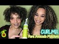 NEW! CurlMix Pure Avocado Moisture | Review & Wash n' Go