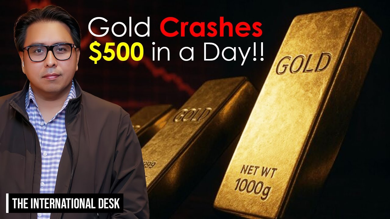 Почему золото и серебро внезапно обвалились?