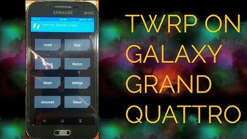 Install TWRP ON Samsung Galaxy Grand Quattro|| Without PC