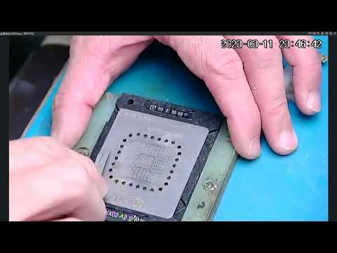 救援 Switch OLED 破圖問題：重裝CPU維修，讓 Switch 起死回生！ 一刀未剪完整版 Rescuing Switch OLED Broken Image Problem: CPU