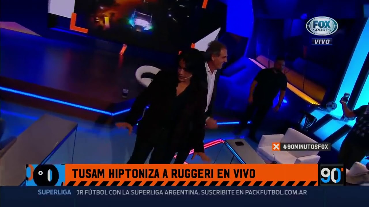 tusan logra hipnotizar a Ruggeri