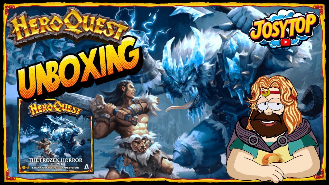 EL HORROR CONGELADO Heroquest, Unboxing , The Frozen Horror.