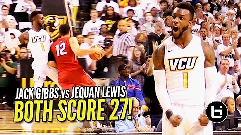 JeQuan Lewis & Jack Gibbs Go for 27 Each in A-10 M...