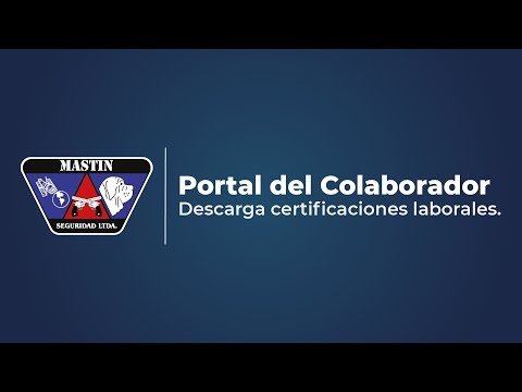 Portal del Colaborador - Descargando certificaciones laborales.